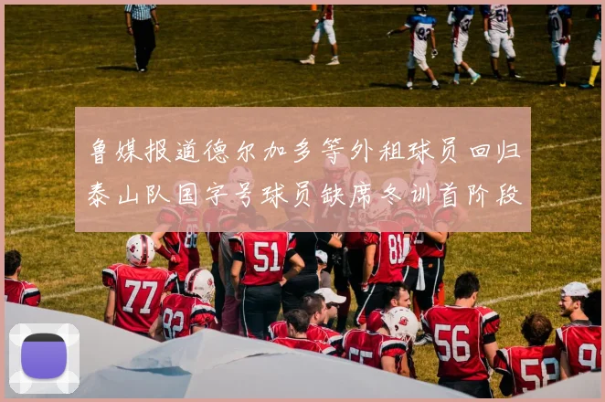 鲁媒报道德尔加多等外租球员回归泰山队国字号球员缺席冬训首阶段